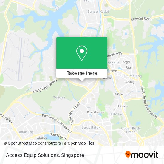 Access Equip Solutions map