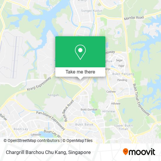 Chargrill Barchou Chu Kang map