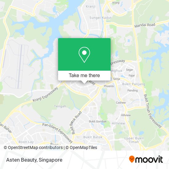 Asten Beauty map
