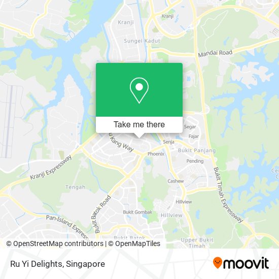 Ru Yi Delights map