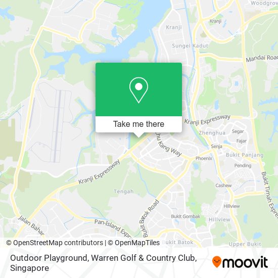 Outdoor Playground, Warren Golf & Country Club map