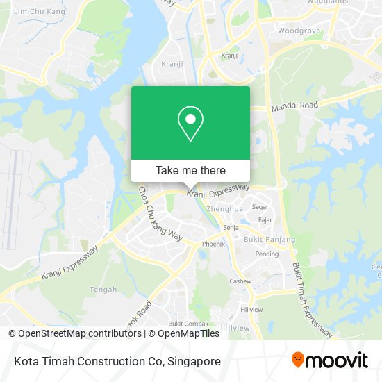 Kota Timah Construction Co map