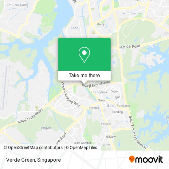 Verde Green map