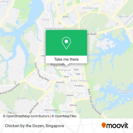 Chicken by the Dozen map
