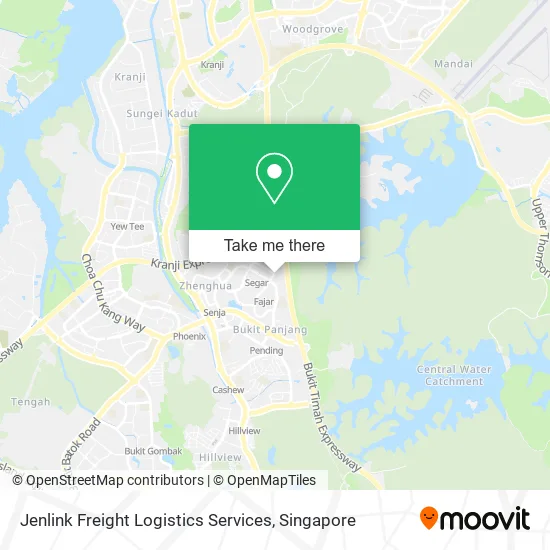 Jenlink Freight Logistics Services map