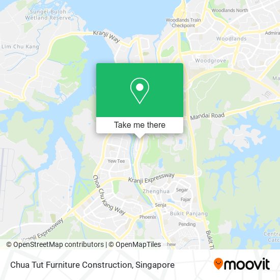 Chua Tut Furniture Construction map