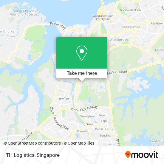 TH Logistics map