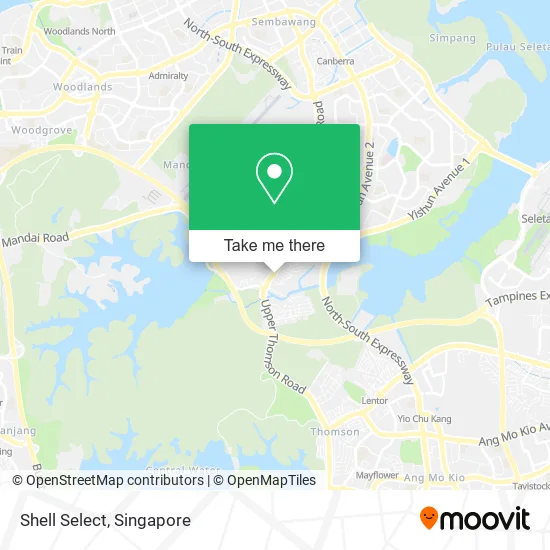 Shell Select map