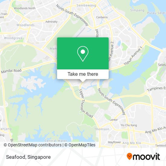 Seafood map