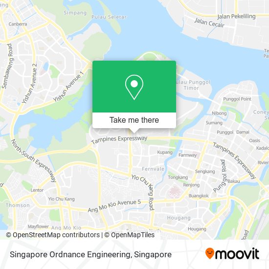 Singapore Ordnance Engineering map