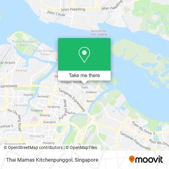Thai Mamas Kitchenpunggol map