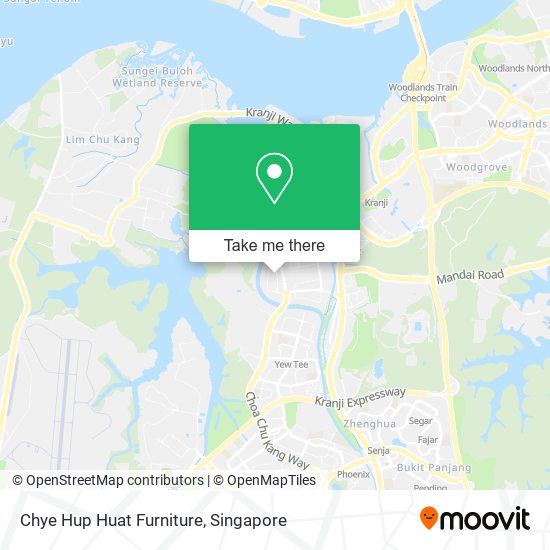 Chye Hup Huat Furniture地图