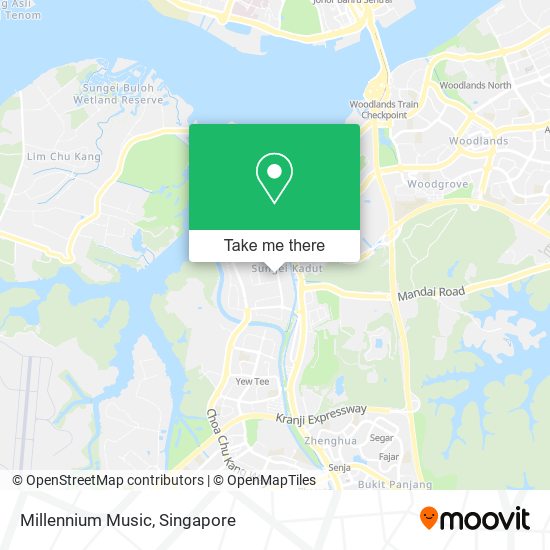 Millennium Music map
