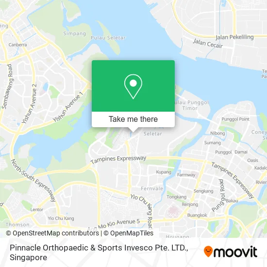 Pinnacle Orthopaedic & Sports Invesco Pte. LTD.地图