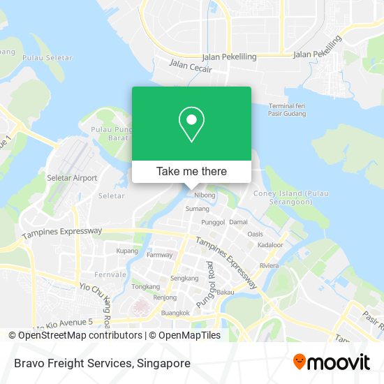 Bravo Freight Services map