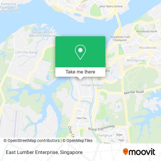 East Lumber Enterprise map