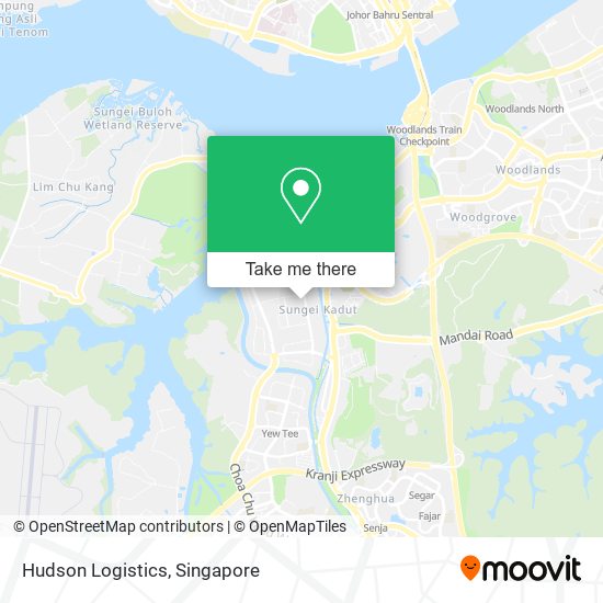 Hudson Logistics map