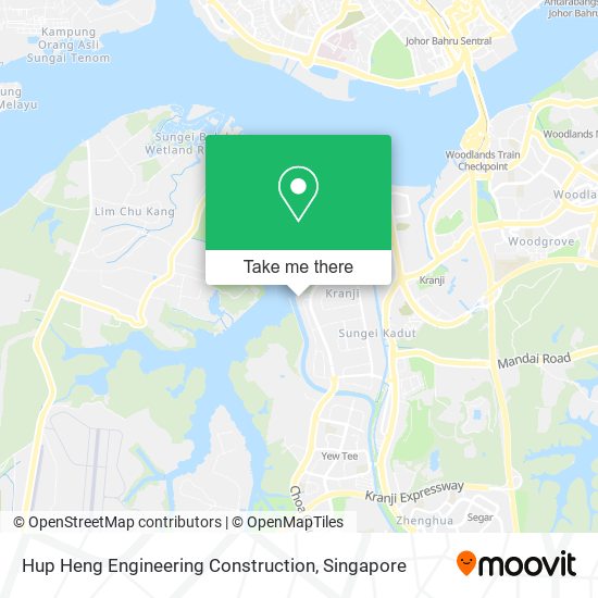 Hup Heng Engineering Construction map