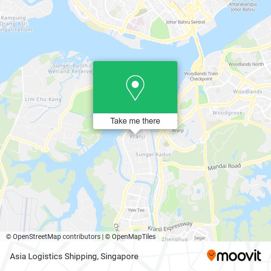 Asia Logistics Shipping map