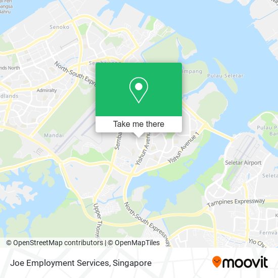 Joe Employment Services map