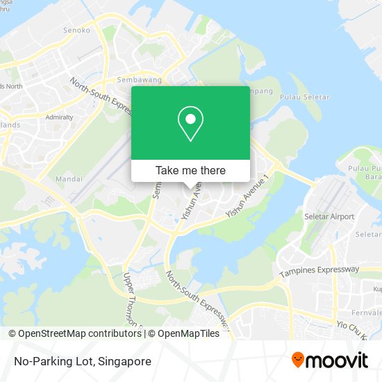No-Parking Lot map