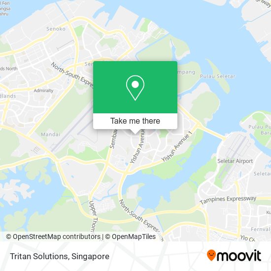 Tritan Solutions map