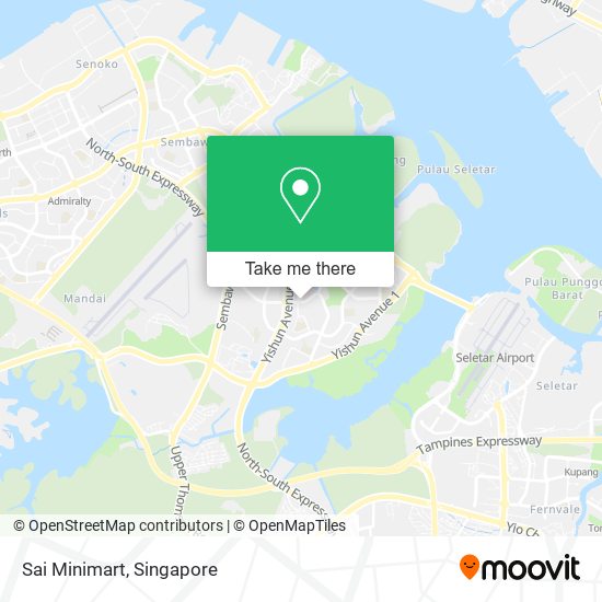 Sai Minimart map