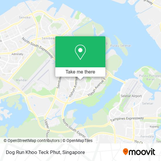 Dog Run Khoo Teck Phut map