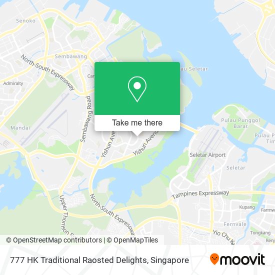 777 HK Traditional Raosted Delights map