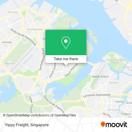 Yippy Freight map