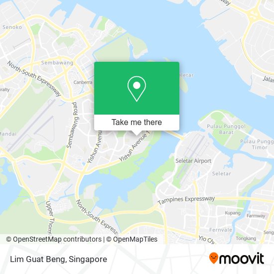 Lim Guat Beng map