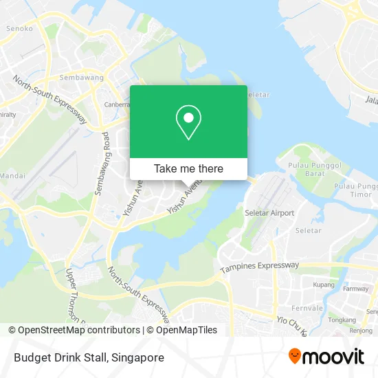 Budget Drink Stall map