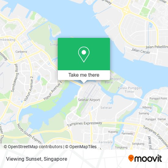 Viewing Sunset map