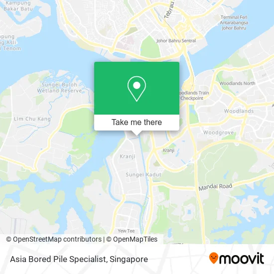 Asia Bored Pile Specialist map