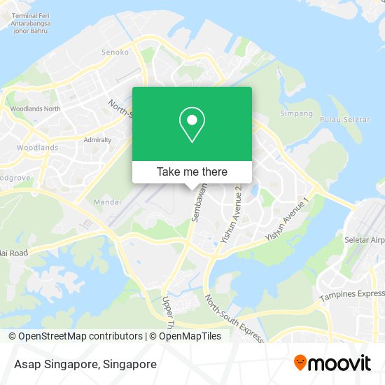 Asap Singapore map