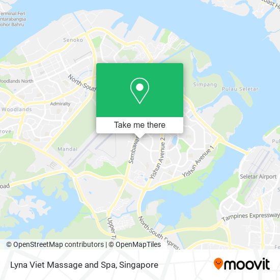 Lyna Viet Massage and Spa map