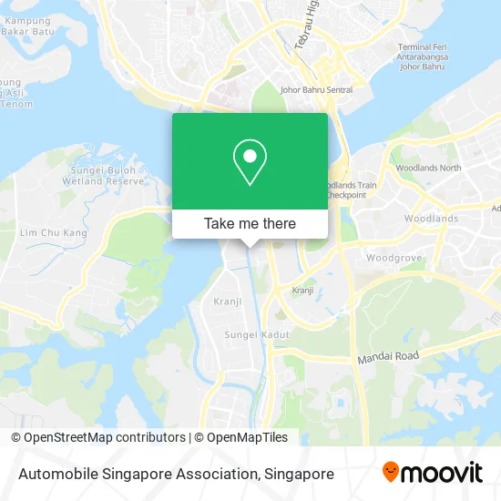Automobile Singapore Association map