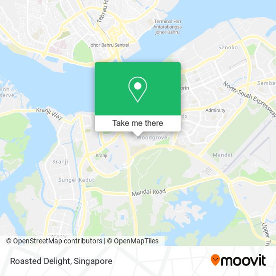 Roasted Delight map