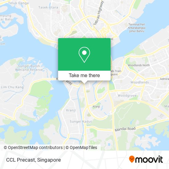 CCL Precast map