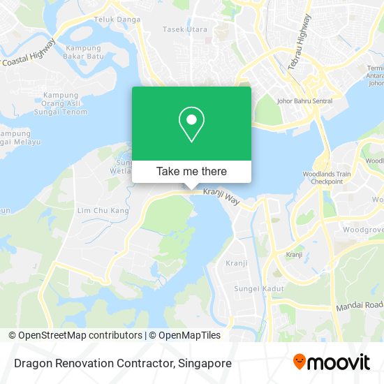 Dragon Renovation Contractor map