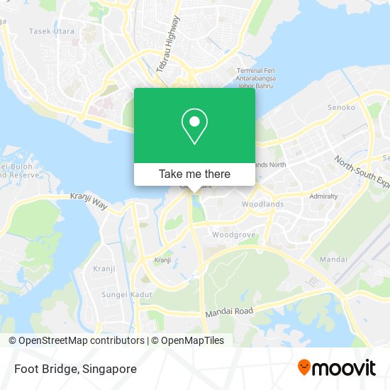 Foot Bridge map