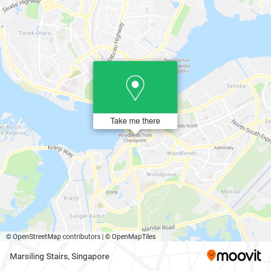 Marsiling Stairs map
