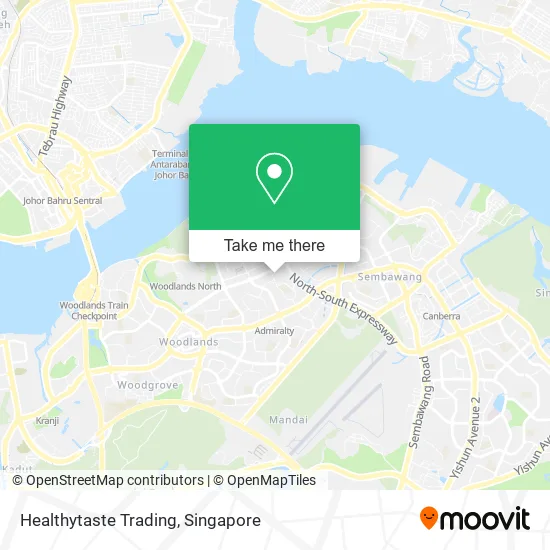 Healthytaste Trading map