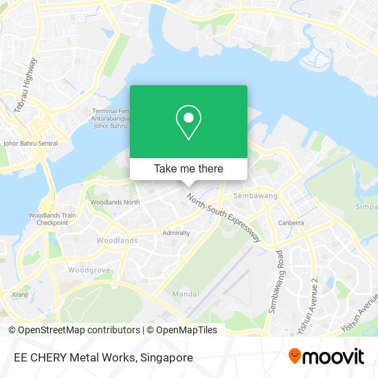 EE CHERY Metal Works map