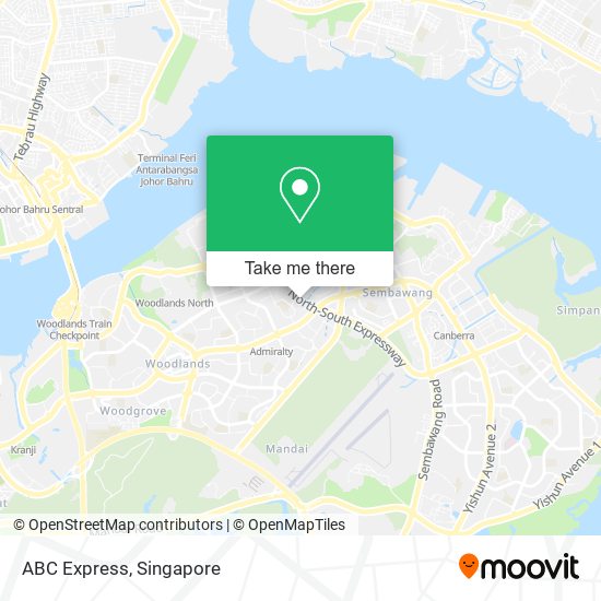 ABC Express map
