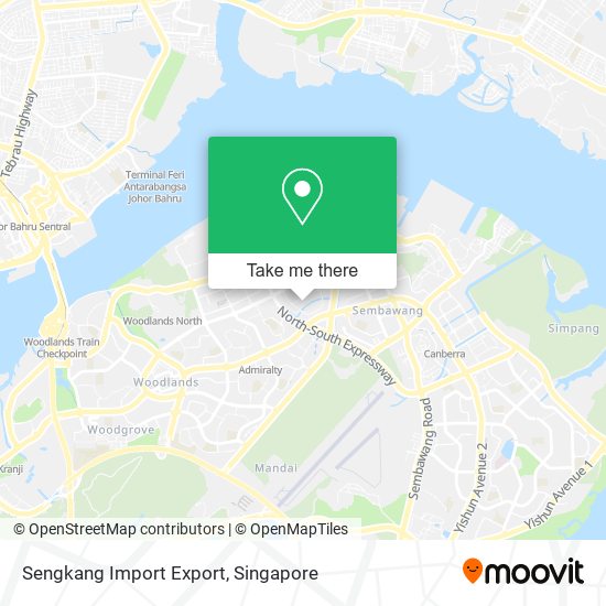 Sengkang Import Export map