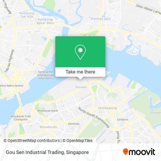 Gou Sen Industrial Trading map