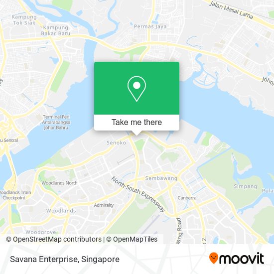 Savana Enterprise map