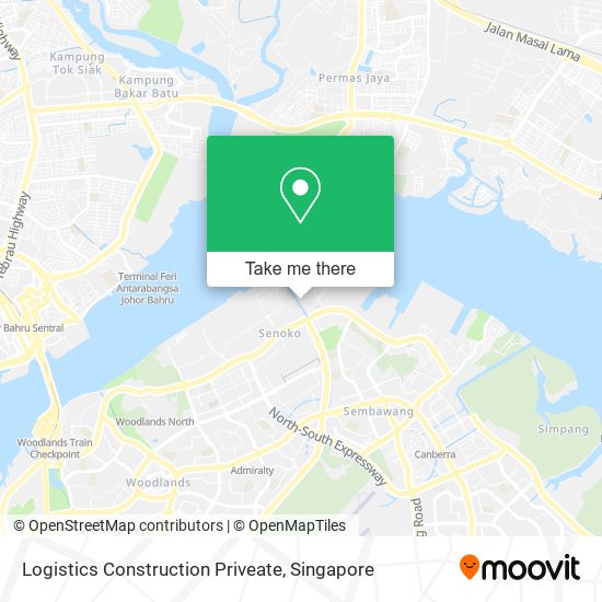 Logistics Construction Priveate map