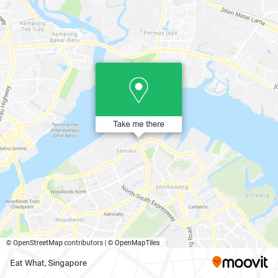 Eat What map